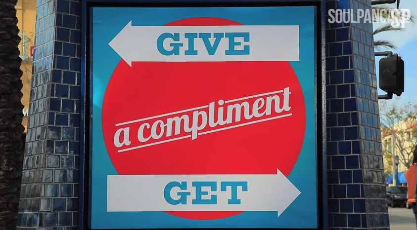 Give A Compliment Get A Compliment Video Melts The Iciest Of Hearts